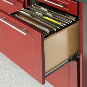 Spring - Drawer Unit Garage Organization