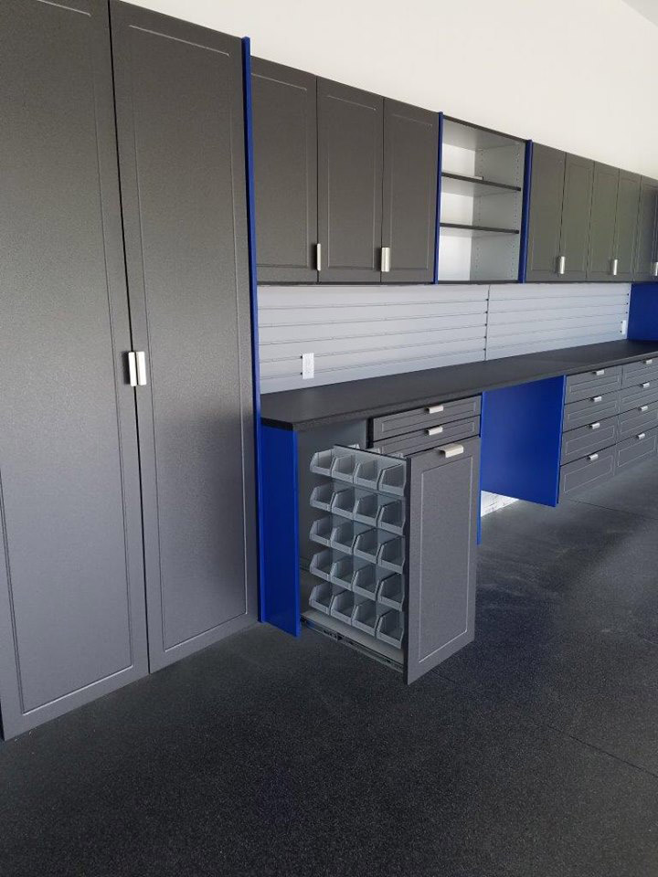 Pewter Garage Cabinets Houston TX