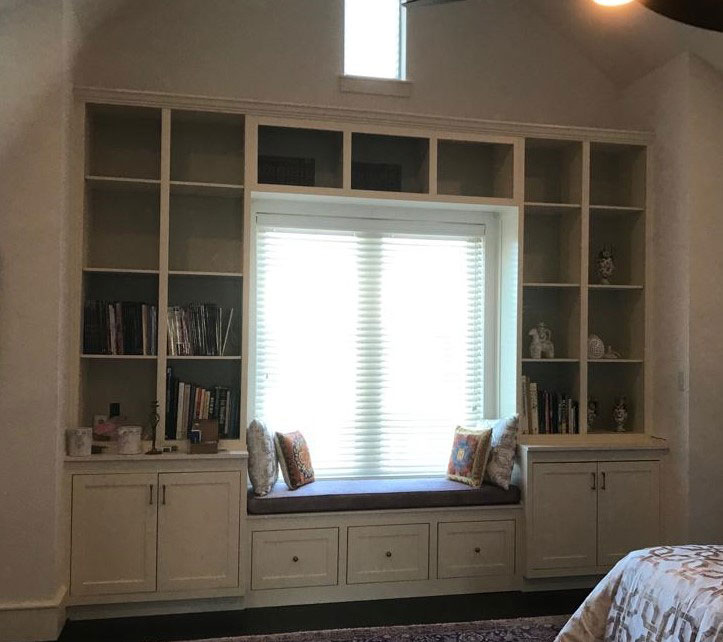 Custom Bookcases Houston TX